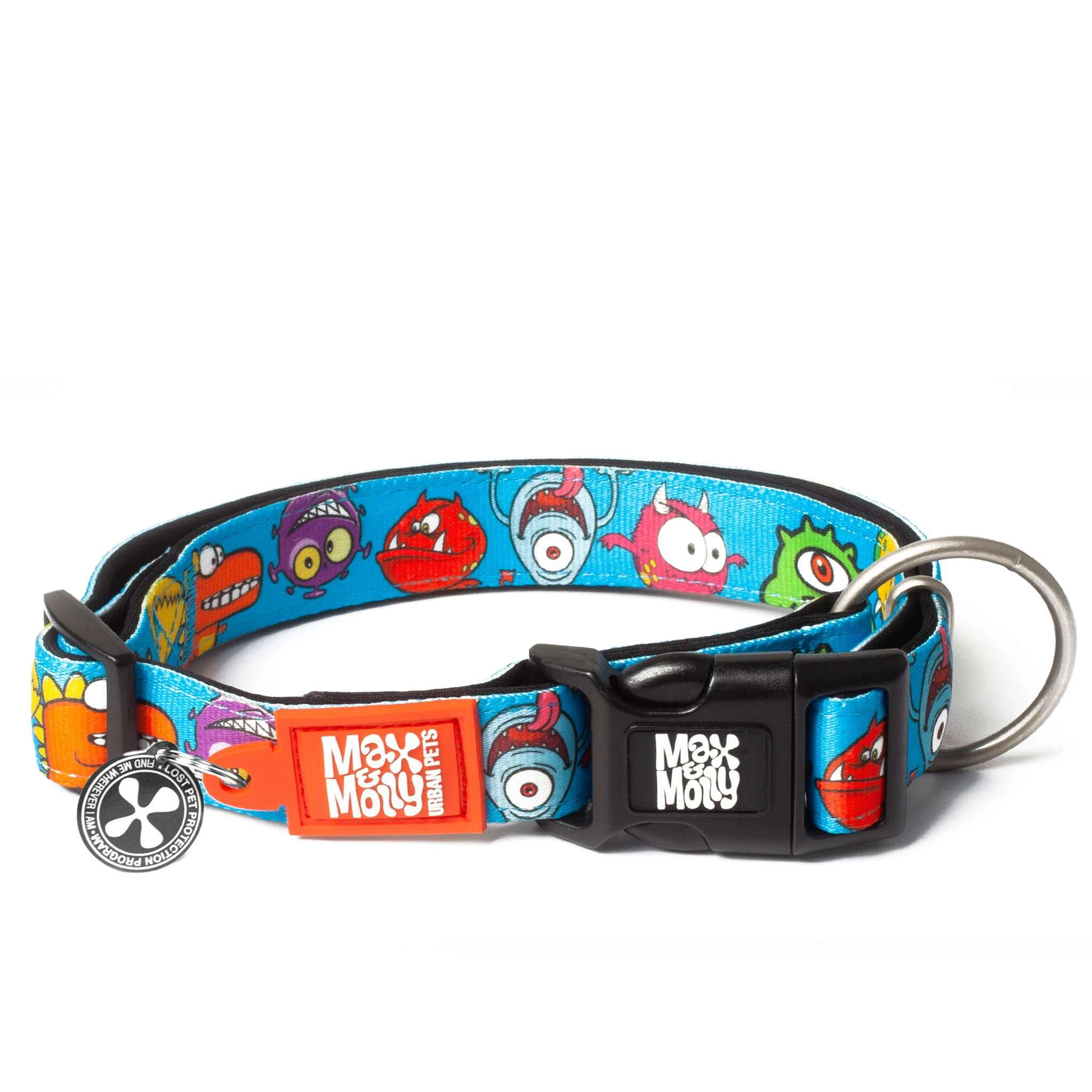Нашийник для собак Маленькі монстри Smart ID Collar - Little Monsters/S