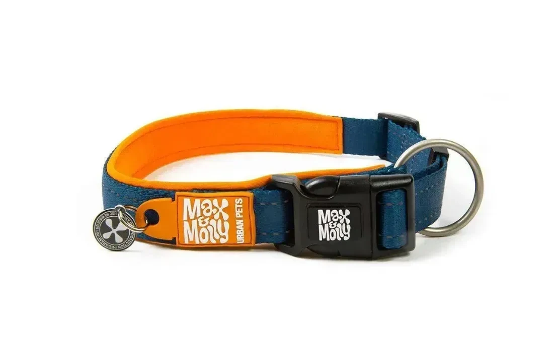 Нашийник для собак помаранчевий Матрікс Smart ID Collar - Matrix Orange/S
