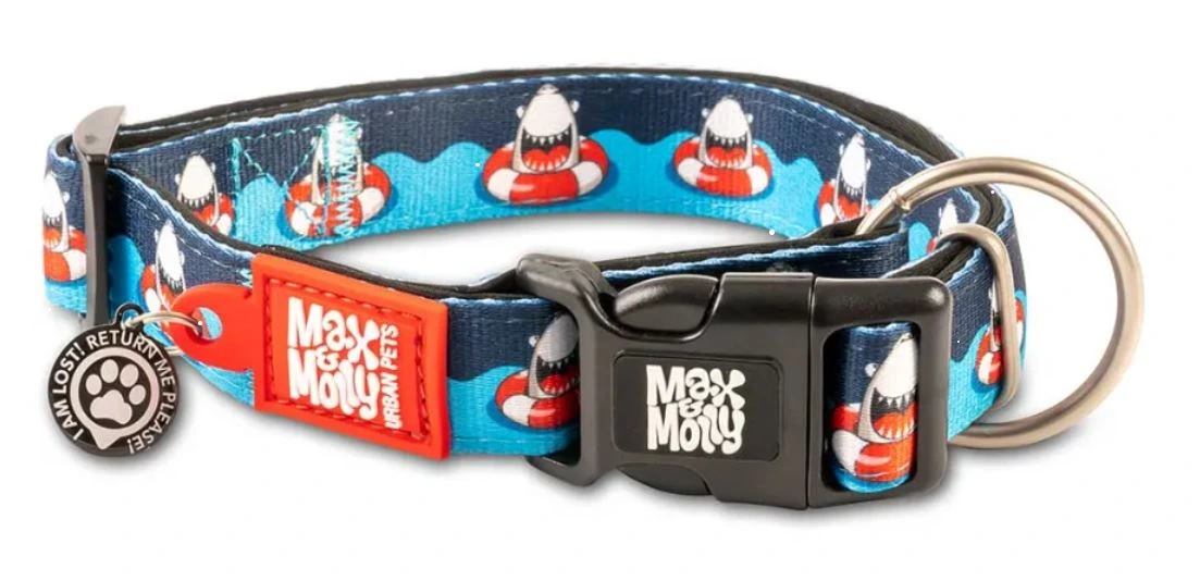Нашийник для собак Smart ID Collar - Frenzy the Shark/S