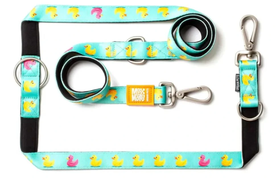 Повідець для собак Multi-Function Leash - Ducklings/S