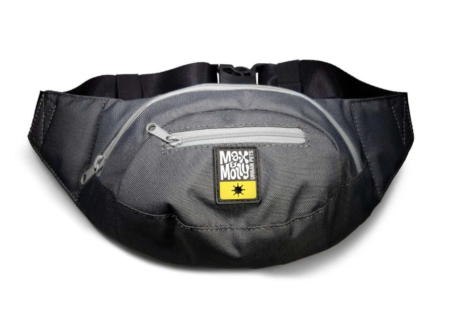 Сумка поясна для ласощів Сіра Waist Bag - Silver