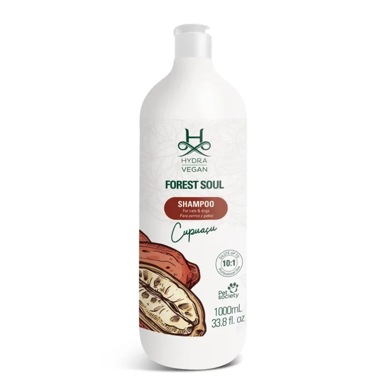 Шампунь для собак і котів Hydra Vegan Forest Soul Shampoo, зволожуючий та живильний, з купуасу, 1 л