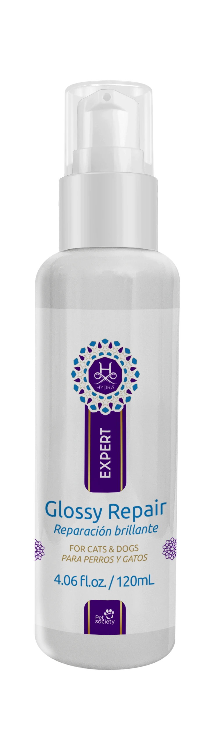 Спрей для шерсті Hydra Expert Glossy Repair, для відновлення та блиску, 120 мл