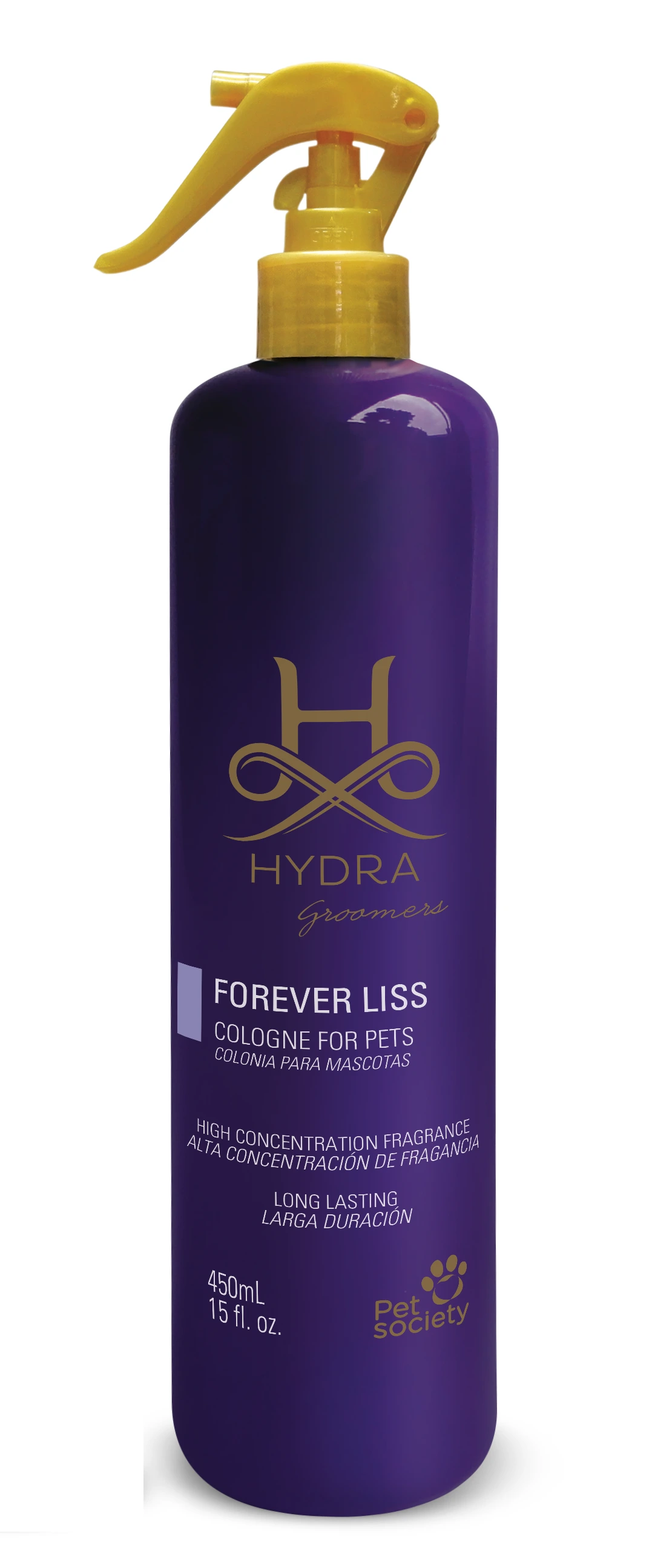 Парфуми для собак та котів Hydra Groomers Cologne Forever Liss, квітково-фруктовий аромат, 450 мл
