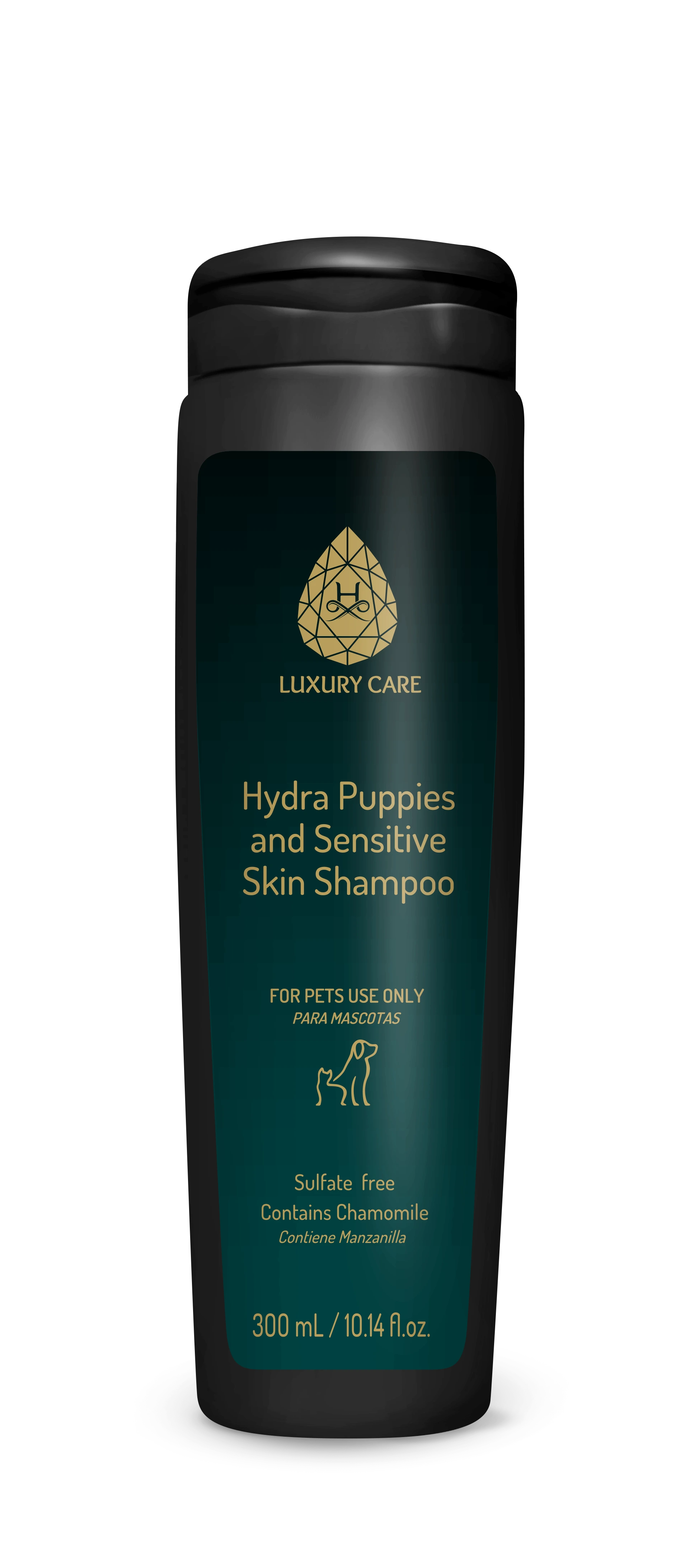 Шампунь для собак та котів Hydra Luxury Care Puppies and Sensitive Skin, для цуценят, кошенят та тварин з чутливою шкірою