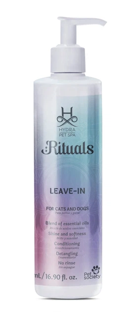 Незмивний кондиціонер для собак та котів Hydra Pet Spa Rituals Leave-In Finisher, 500 мл