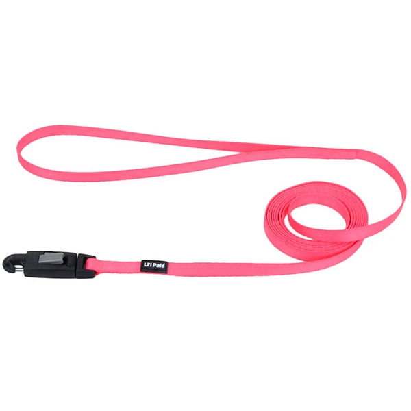 Поводок для собак Coastal Li`l Pals Nylon, Неоново-розовый, 0.8 см х 1.8 м