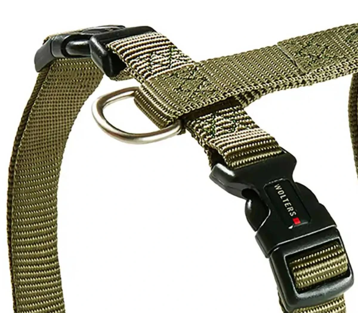 Анатомічна шлейка для собак Wolters Professional S 30-40 см / 10 мм Оливковий