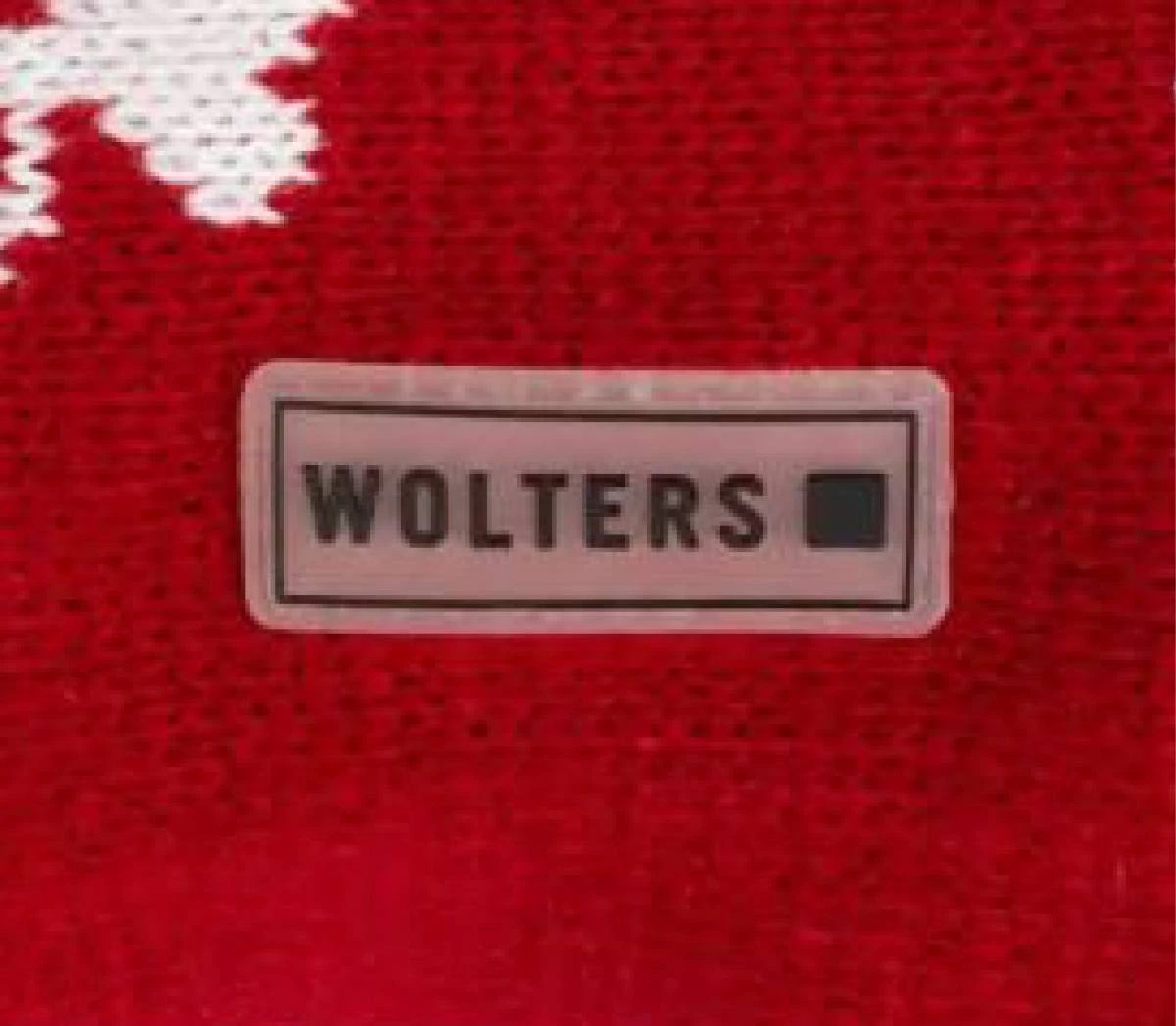 В'язаний светр для собаки Wolters Moose з візерунком Лось 35 см Червоний