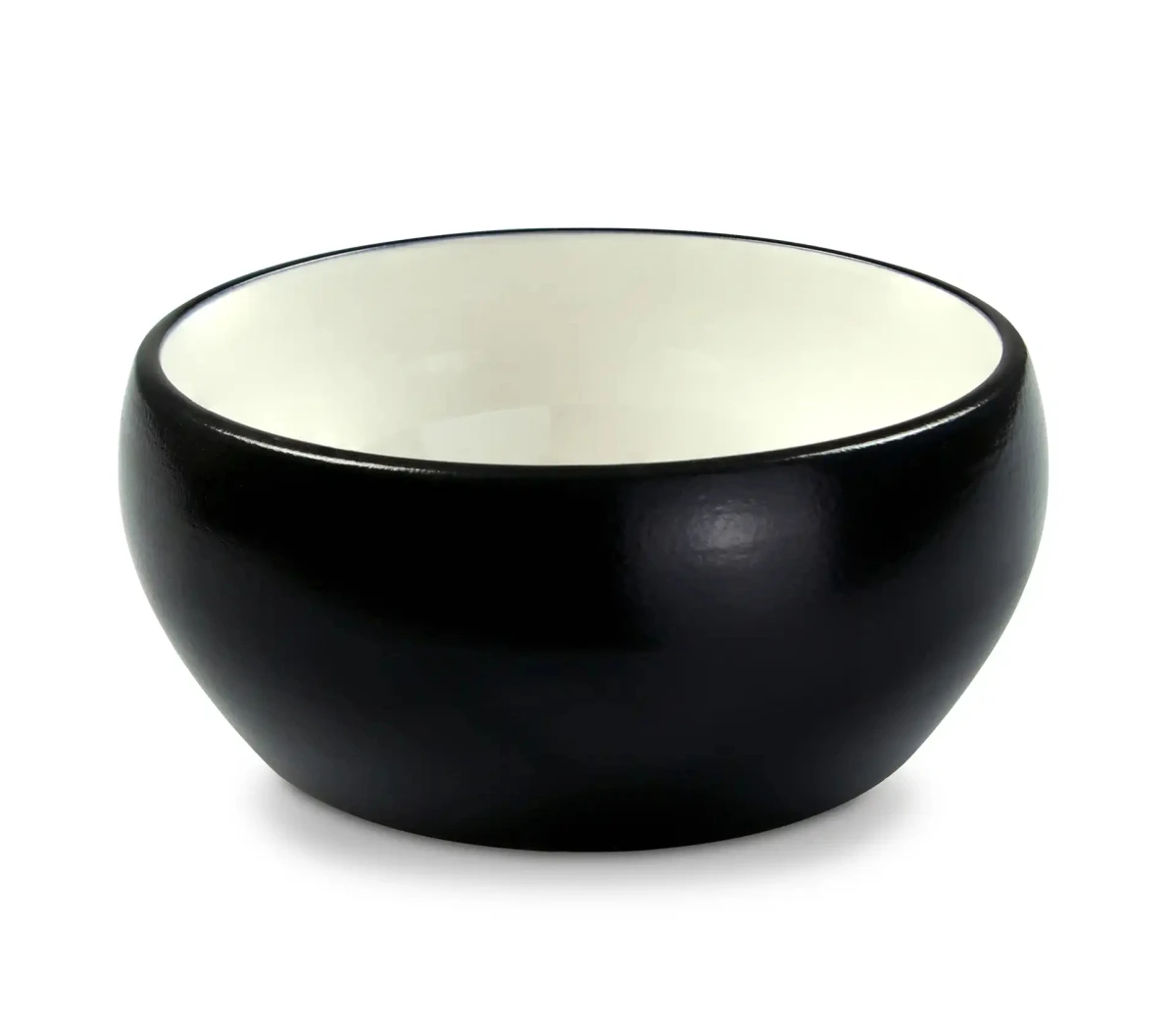 Керамічна миска для собак Wolters Diner Color L 1,30 л Білий/Чорний
