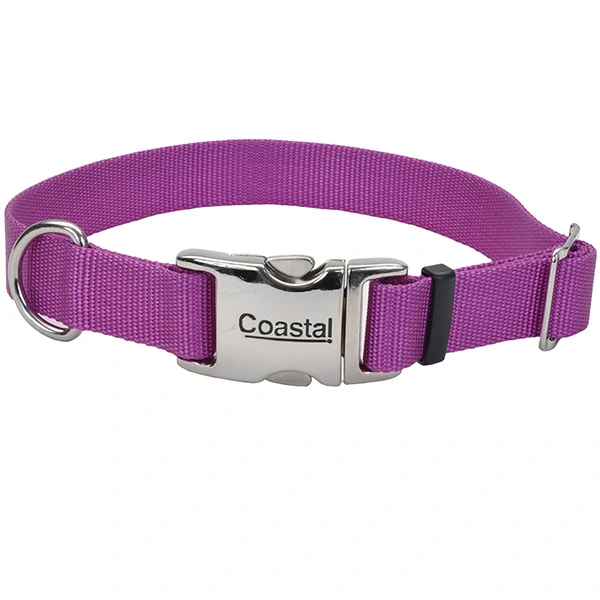 Нашийник для собак Coastal Metal Buckle, Орхідея, 2х36-51см