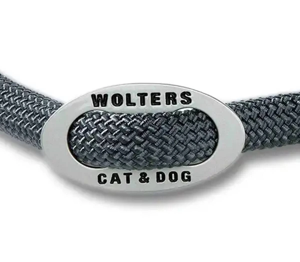 Нашийник канат для собак Wolters K2-Rope Programme 30 см / 9 мм Графітовий