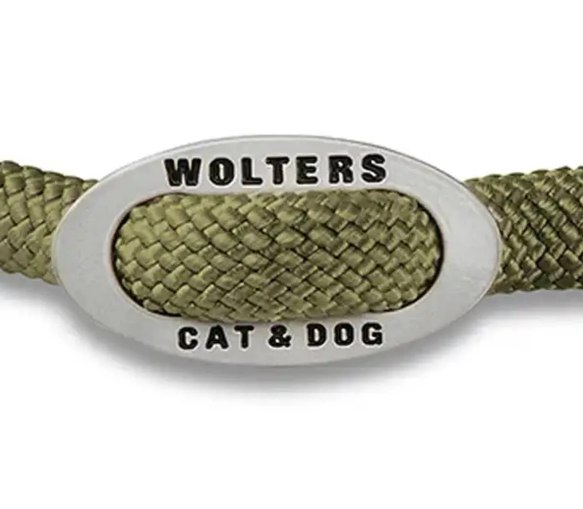 Нашийник канат для собак Wolters K2-Rope Programme 50 см / 13 мм Оливковий