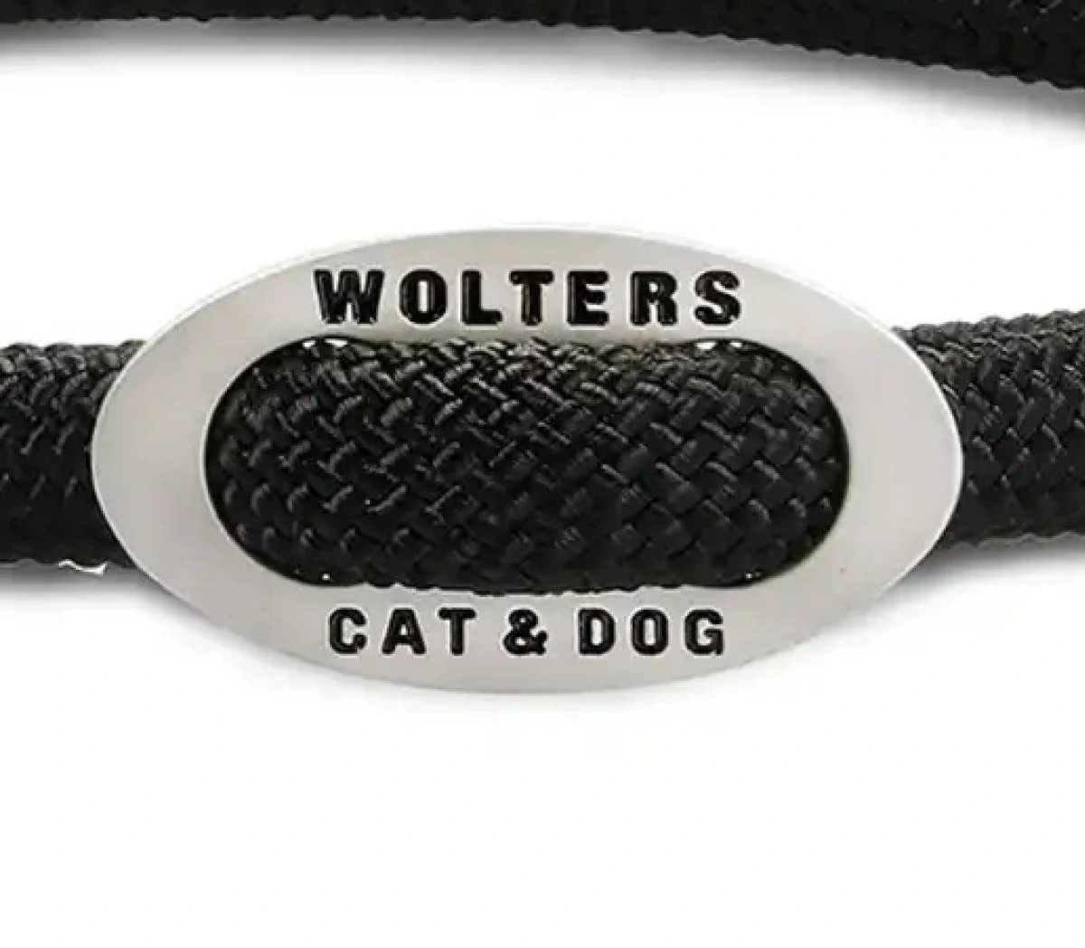 Нашийник канат для собак Wolters K2-Rope Programme 55 см / 13 мм Чорний