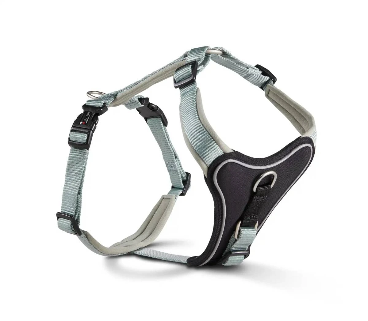 Шлейка для собак пом'якшена Wolters Professional Comfort 2 40-45 см / 25 мм Зелений