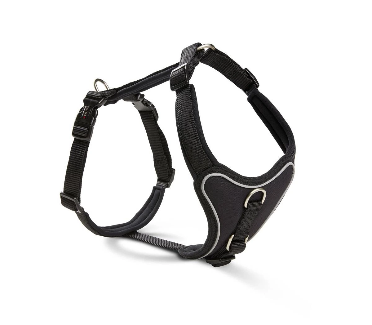Шлейка для собак пом'якшена Wolters Professional Comfort 1 35-40 см / 25 мм Чорний