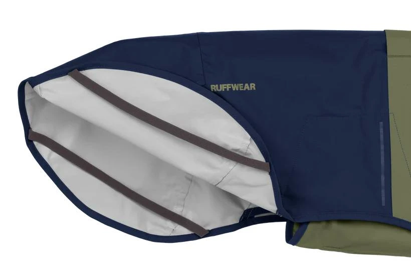 Дощовик для собак Ruffwear Sun Shower™ XXS Синьо-оливковий