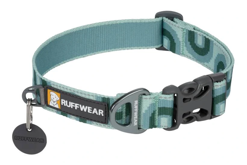 Світловідбивний нашийник для собаки Ruffwear Crag™ 36-51 см Бірюзово-зелений