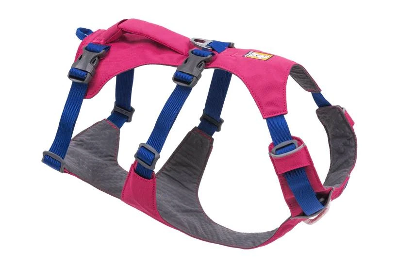 Легка шлейка для собак Ruffwear Flagline™ L/XL 81-107 см Малиновий