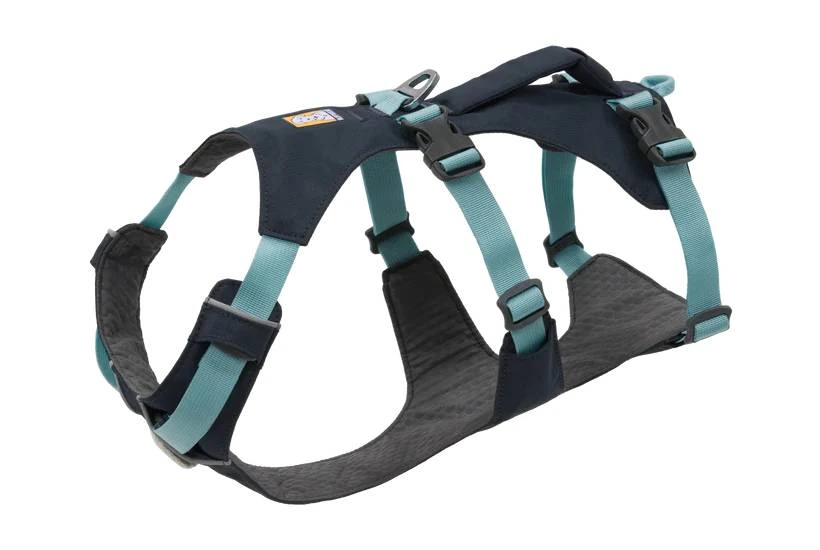 Легка шлейка для собак Ruffwear Flagline™ XS 43-56 см Сірий
