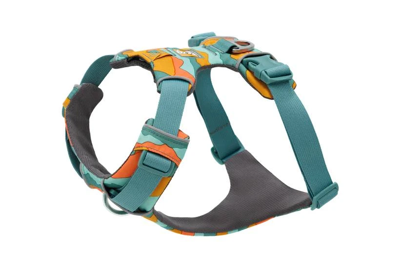 Повсякденна шлейка для собак Ruffwear Front Range® XS 43-56 см Бірюзово-жовтогарячий
