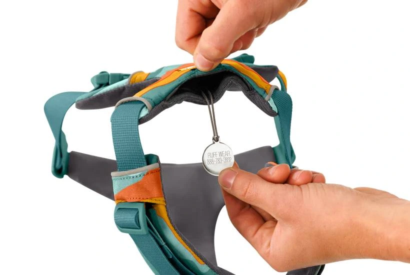 Повсякденна шлейка для собак Ruffwear Front Range M 69-81 см Бірюзово-оранжевий