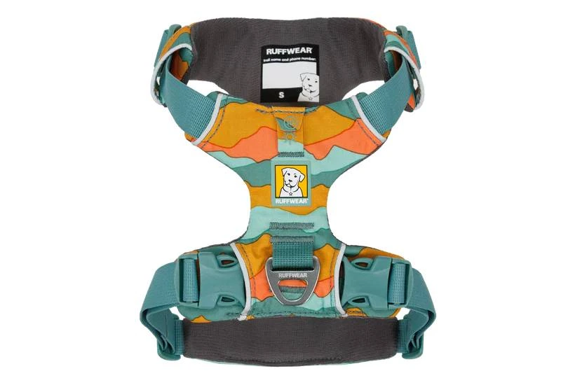 Повсякденна шлейка для собак Ruffwear Front Range M 69-81 см Бірюзово-оранжевий