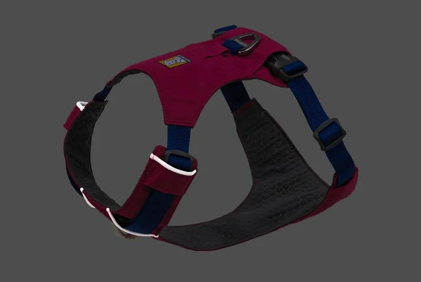 Полегшена шлейка для собак Ruffwear Hi & Light™ XXXS 23-33 см Малиновий