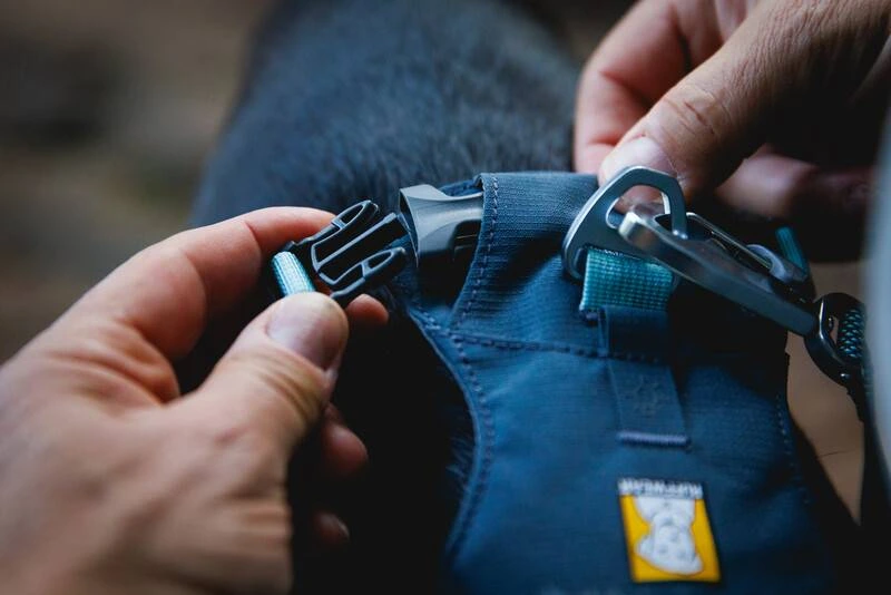 Облегченная шлейка для собак Ruffwear Hi & Light™ XXXS 23-33 см Серый