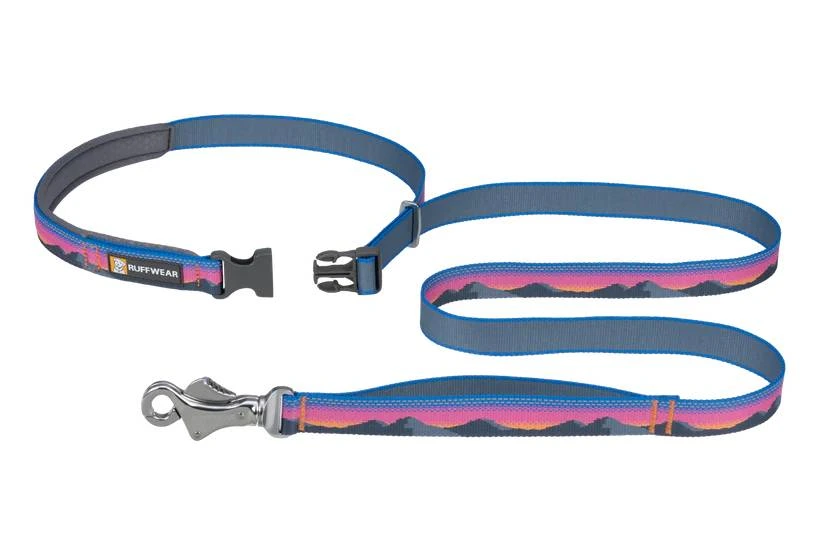 Рефлекторний повідець для собак Ruffwear Crag™ Рожево-синій
