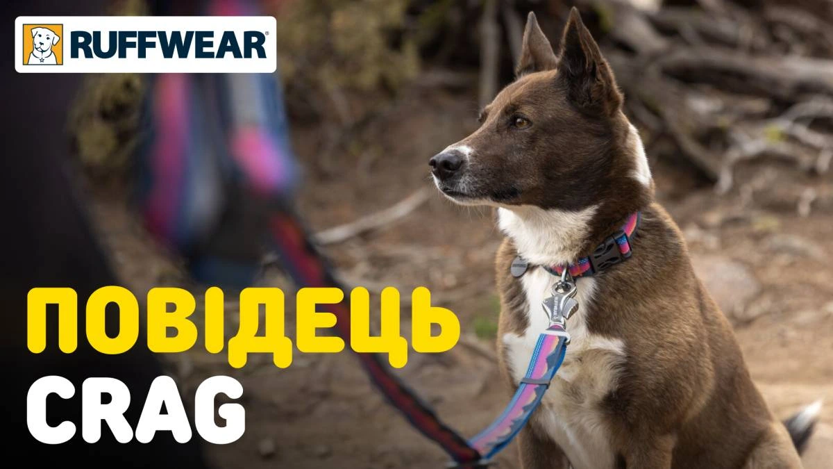 Рефлективный поводок для собак Ruffwear Crag™ Сине-голубой