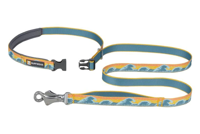 Рефлективный поводок для собак Ruffwear Crag™ Оранжево-голубой