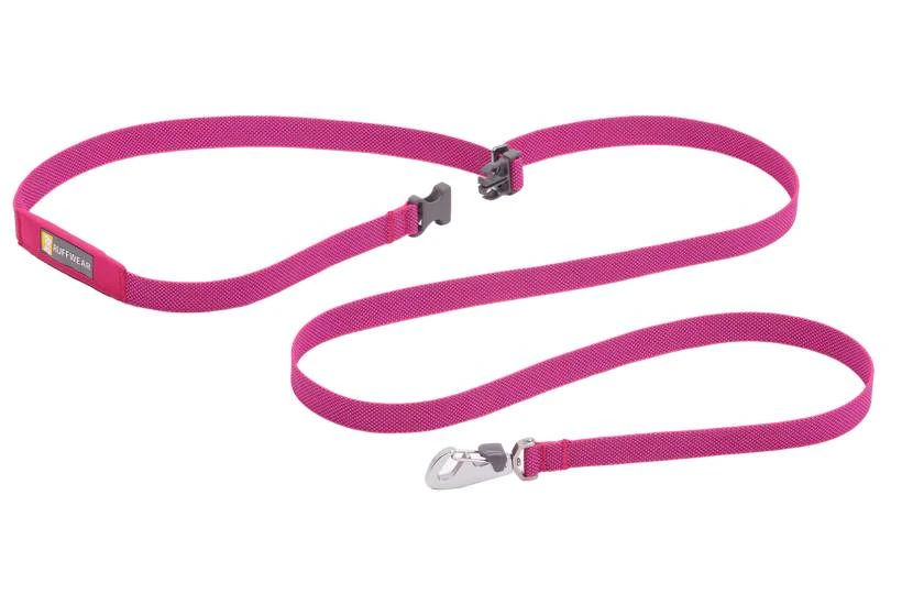 Облегченный поводок-перестежка для собак Ruffwear Flagline™ Малиновый