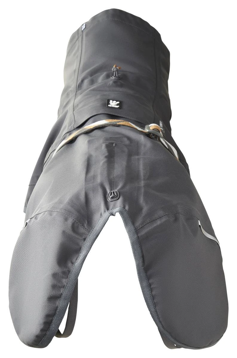 Дощовик для собак Hurtta Mudventure Coat ECO 65 Сірий