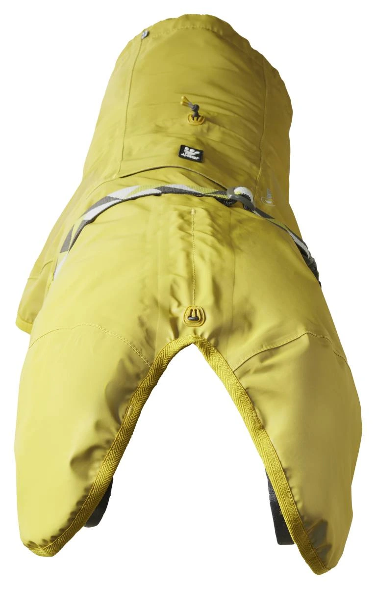 Рефлекторний дощовик для собак Hurtta Mudventure Reflective Coat 50 Жовтий