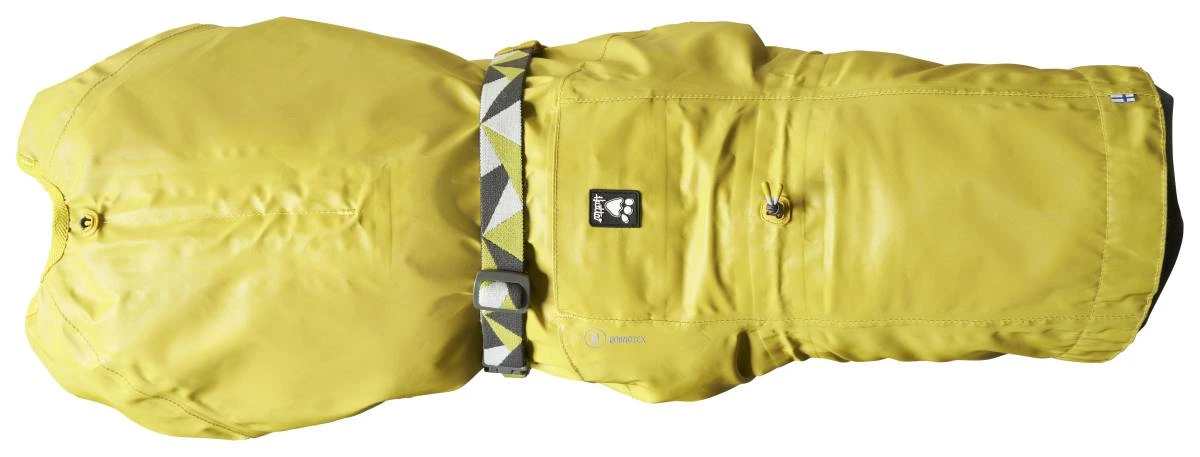 Рефлекторний дощовик для собак Hurtta Mudventure Reflective Coat 55 Жовтий