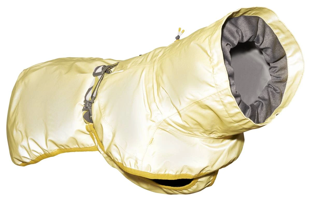 Рефлекторний дощовик для собак Hurtta Mudventure Reflective Coat 60 Жовтий