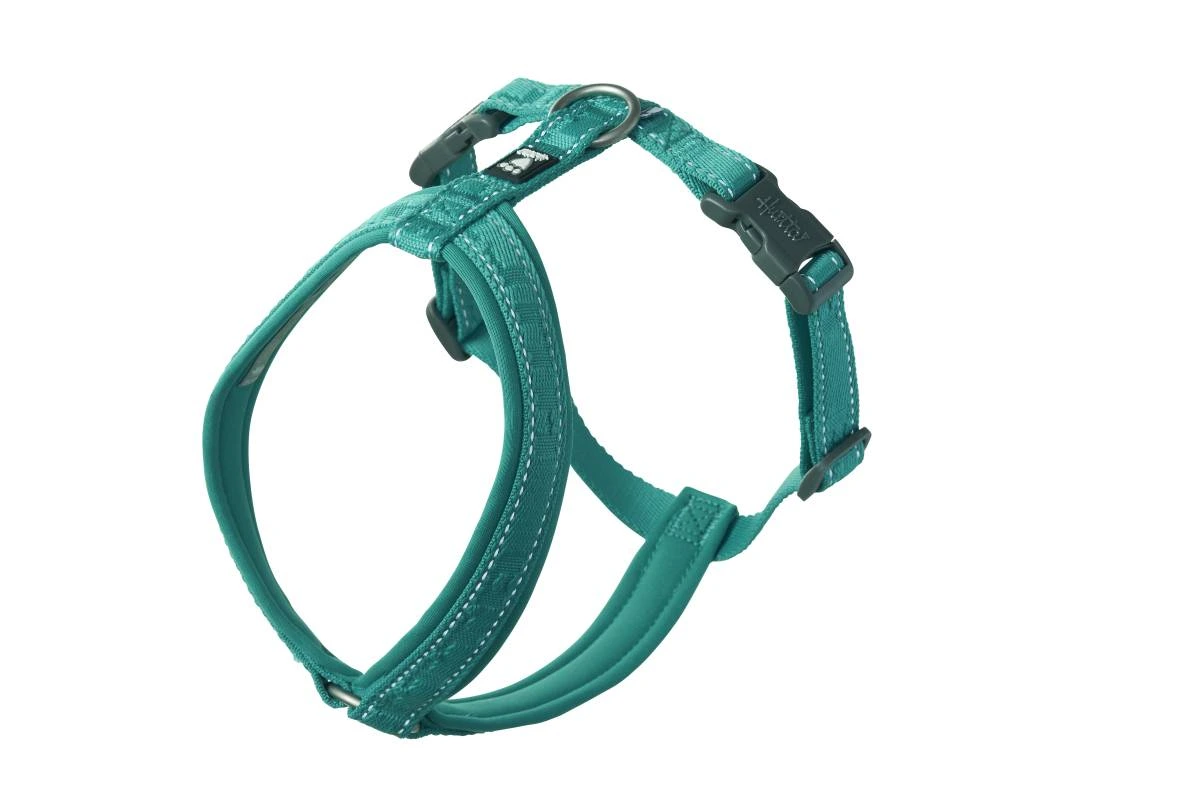Анатомічна шлейка для собак Hurtta Casual Y-harness 35-45 Бірюзовий