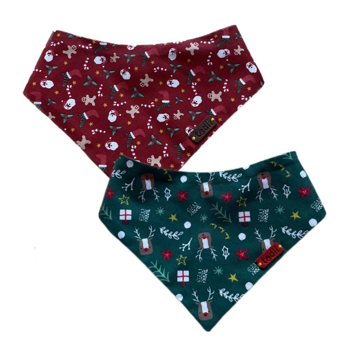 Двостороння бандана для собак Duckly Hoho! XS