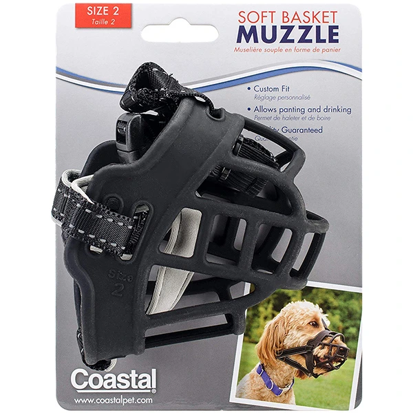 Намордник для собак Coastal Soft Basket Muzzle, розмір 2