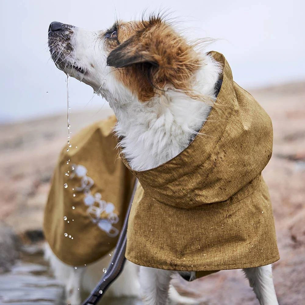 Дощовик для собак Hurtta Monsoon coat II ECO Бежевий 65