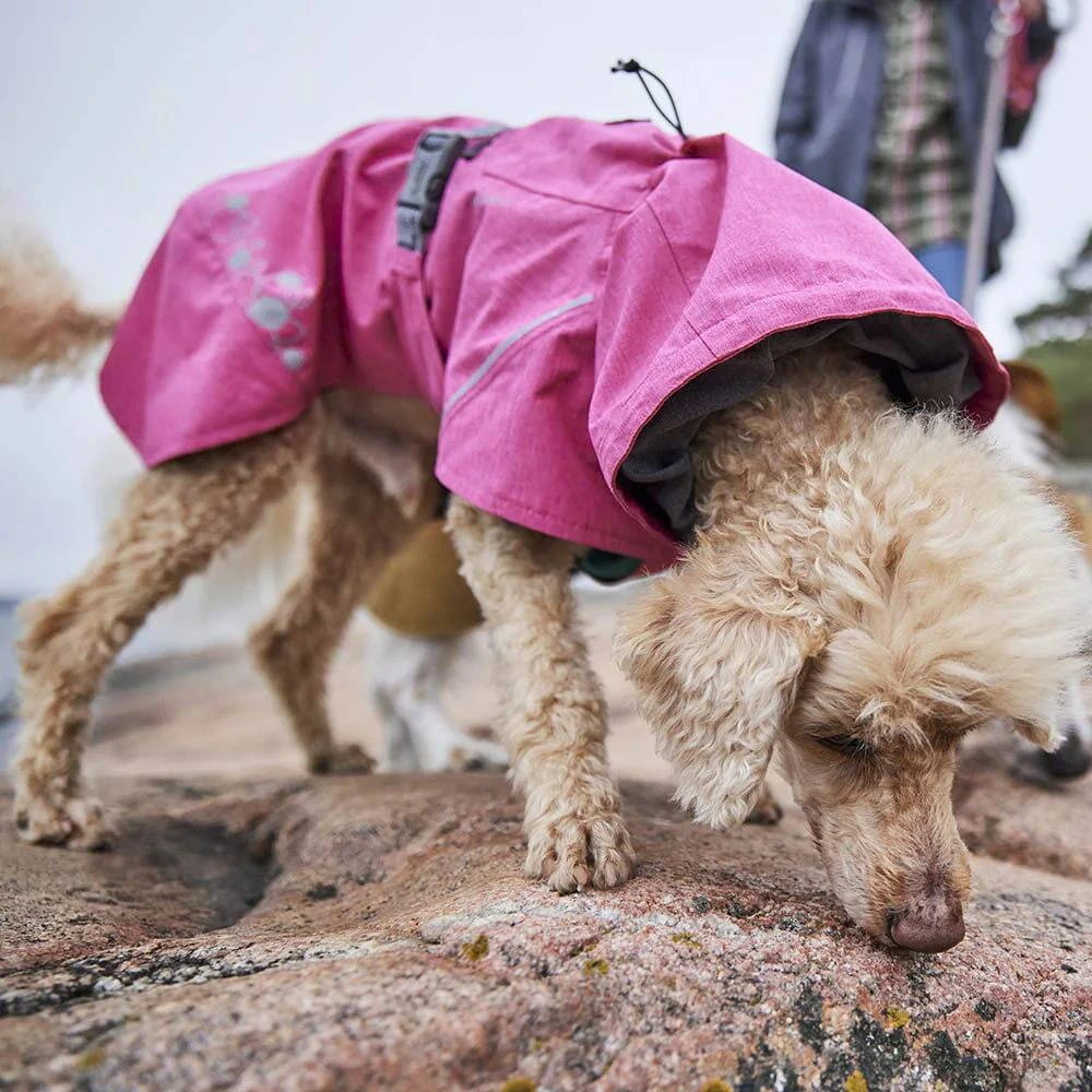 Дощовик для собак Hurtta Monsoon coat II ECO Рожевий 50
