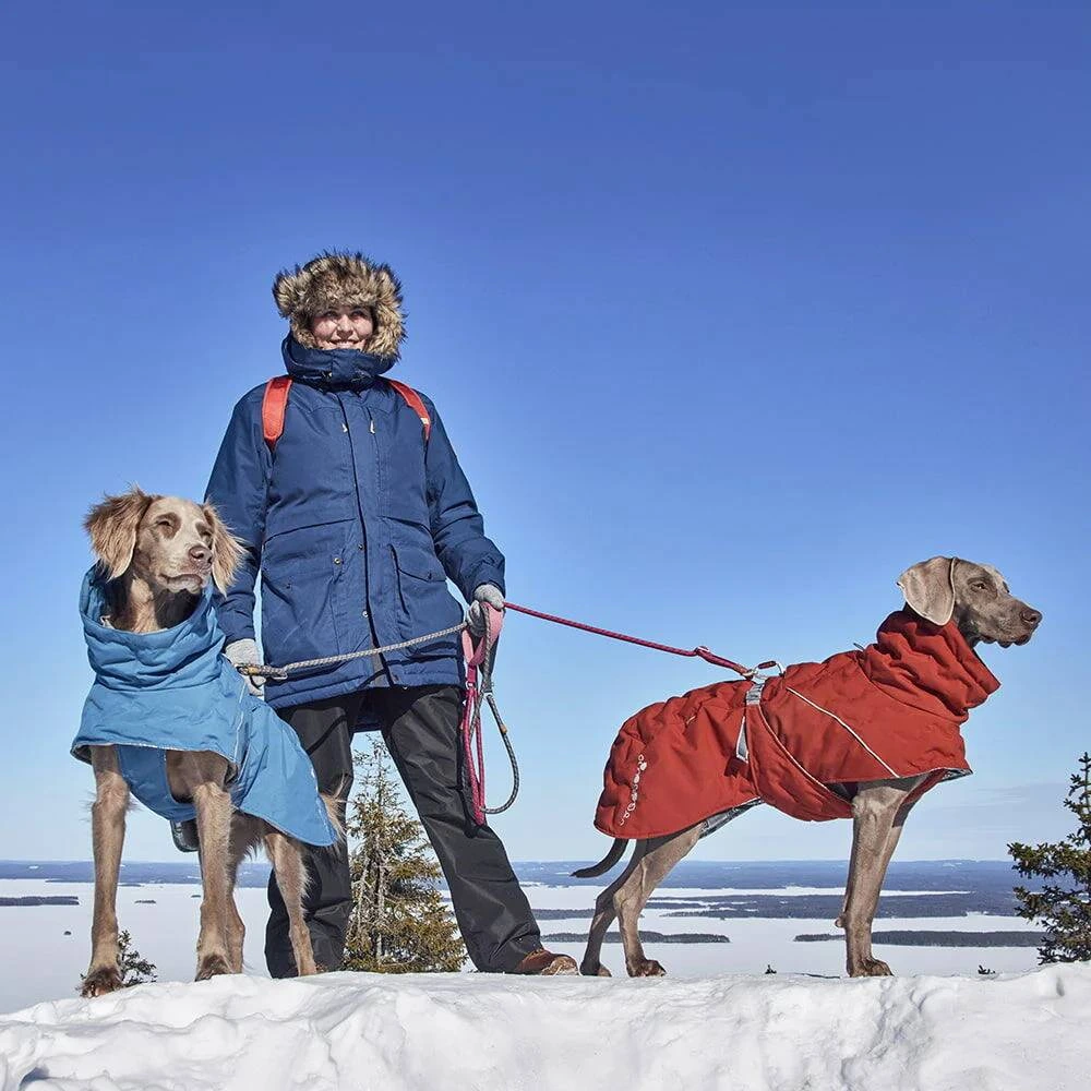 Тепла куртка для собак Hurtta Extreme Warmer III ECO Помаранчевий 35