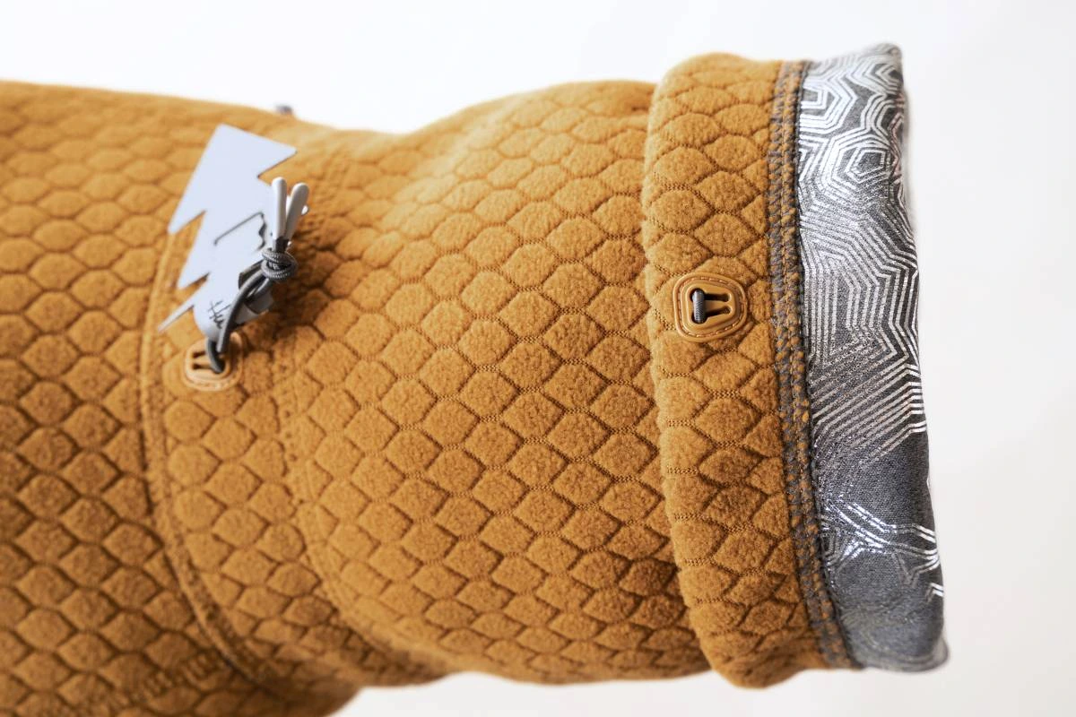 Утеплена куртка для собак Hurtta Warming Midlayer ECO 65 Гірчичний