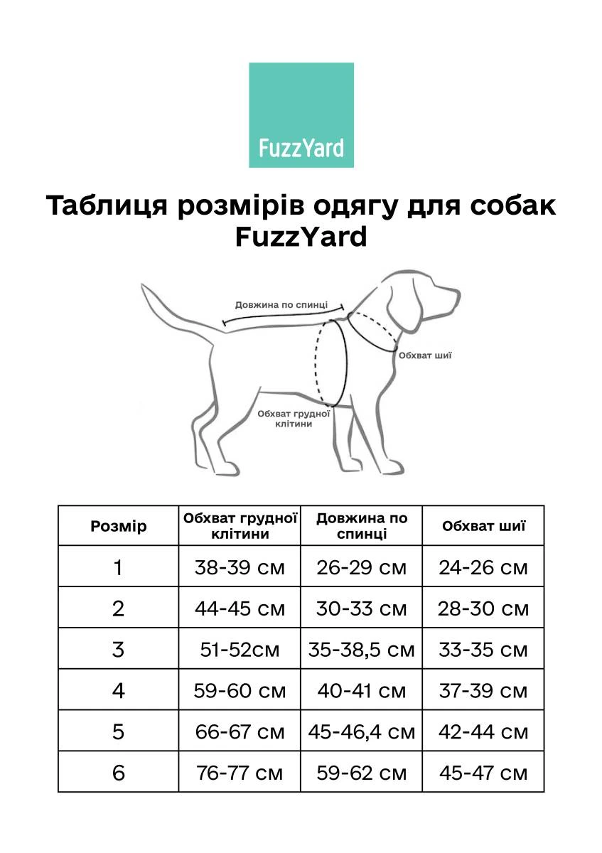 Кофта для собак FuzzYard Zoomies Червоний 3