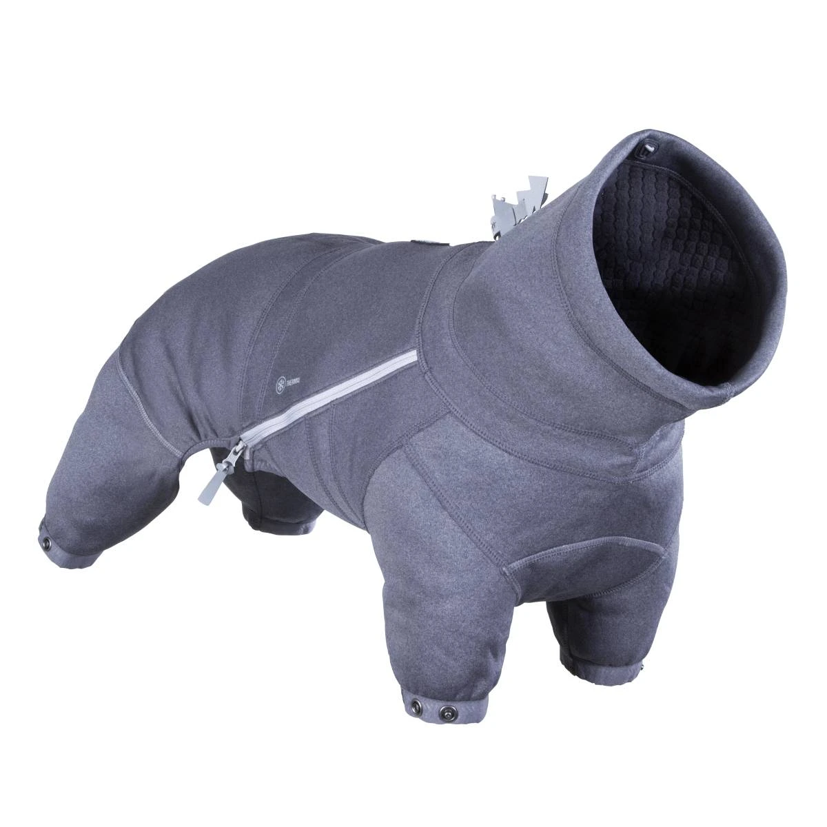 Утеплений комбінезон для собак Hurtta Midlayer Overall 50M Сірий