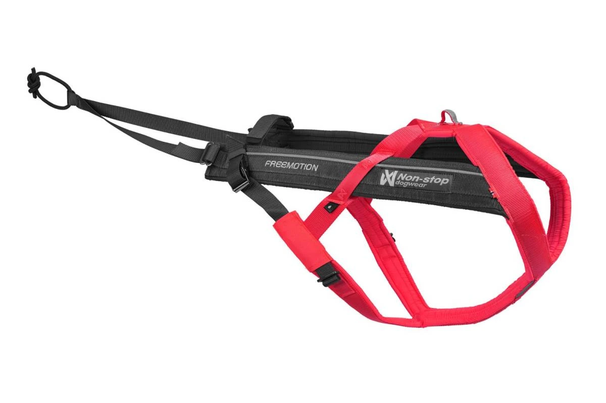 Шлейка для собак Freemotion harness 5.0 Non-stop dogwear Рожевий/Сірий 8