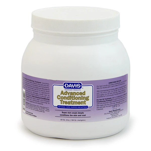 Кондиціонер для собак і котів Davis Advanced Conditioning Treatment, з оліями макадамії, жожоба, оливкової