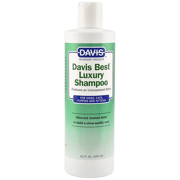 Шампунь для собак і котів Davis Best Luxury Shampoo, для блиску шерсті, концентрат