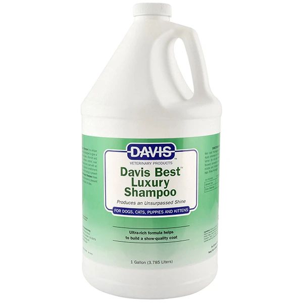 Шампунь для собак і котів Davis Best Luxury Shampoo, концентрат, для блиску шерсті